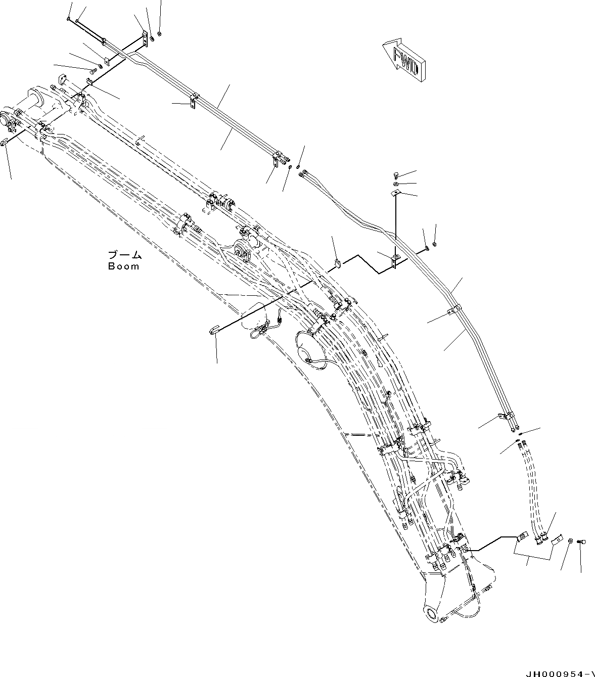 Схема запчастей Komatsu PC130-8 - СТРЕЛА, -АКТУАТОР, БЫСТРОСЪЕМН. МЕХ-М(№8-) СТРЕЛА, -АКТУАТОР, БЫСТРОСЪЕМН. МЕХ-М