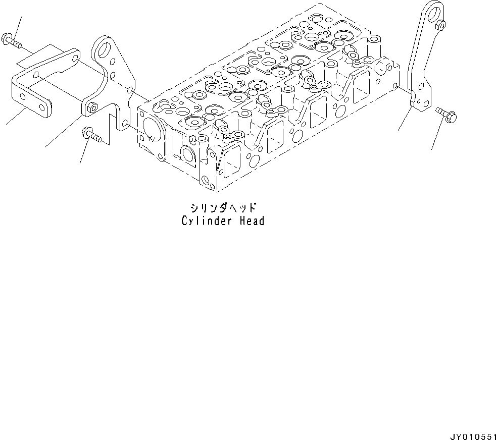 Схема запчастей Komatsu SAA4D95LE-5AA - ПОДЪЕМ ARRANGEMENT, КОРПУС (№7-) ПОДЪЕМ ARRANGEMENT