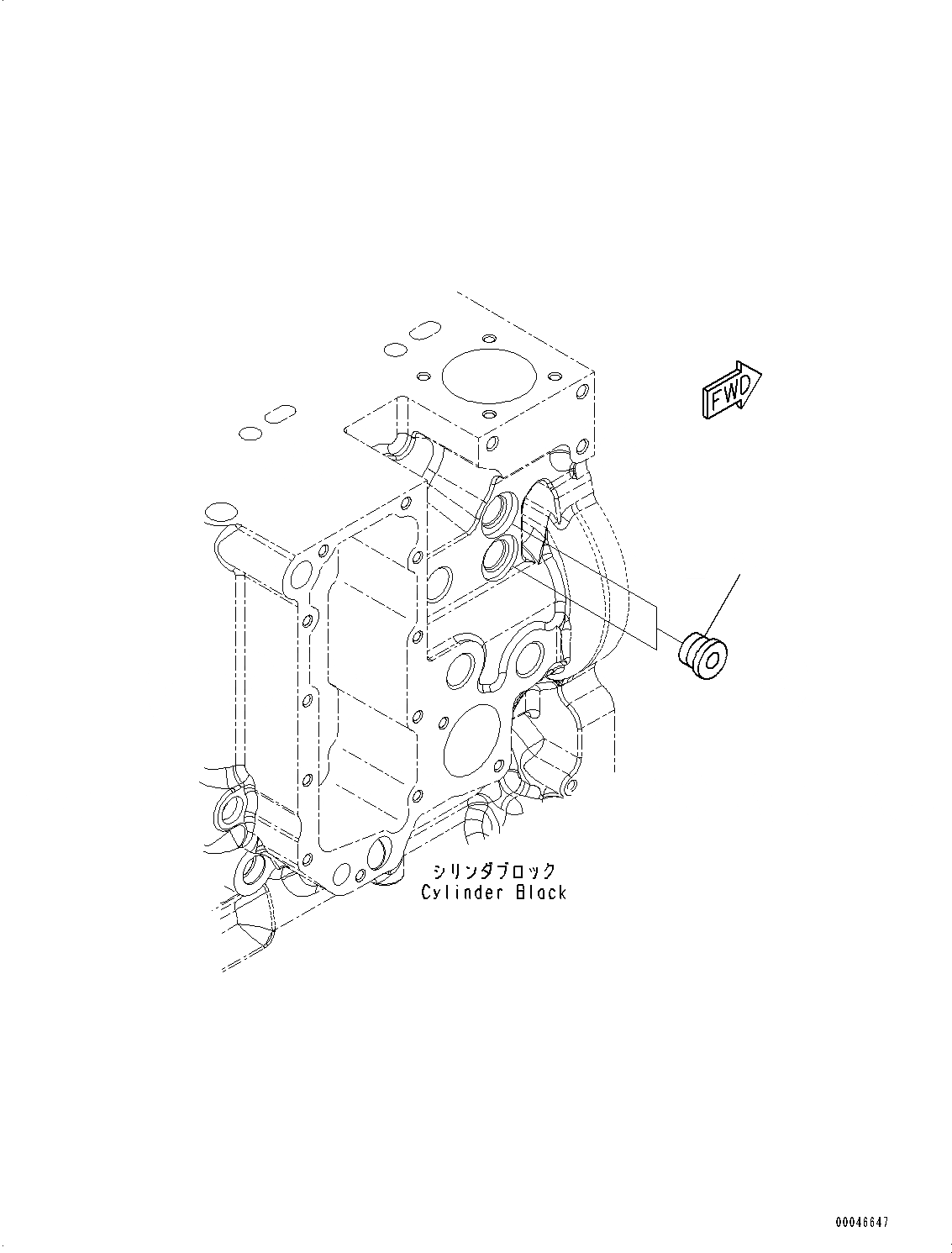 Схема запчастей Komatsu SAA6D114E-3D - ЗАГЛУШКА (№877-) ЗАГЛУШКА, ГИДРОТРАНСФОРМАТОР ОХЛАЖД-Е