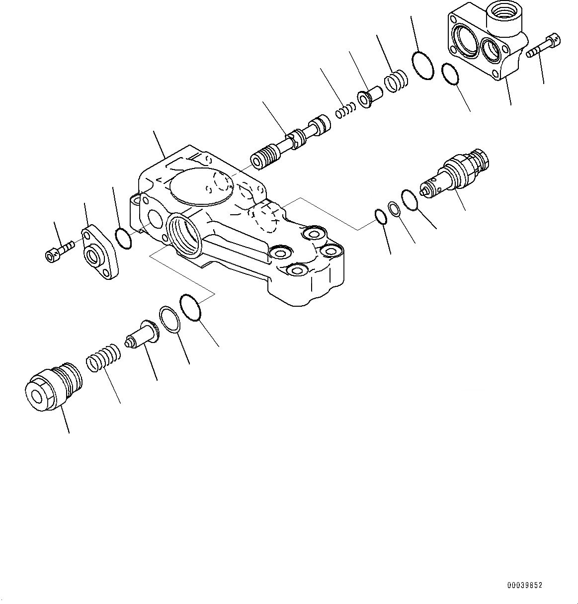 Схема запчастей Komatsu PC400-8 - ANTI-DROP КЛАПАН ТРУБЫ, СТРЕЛА ANTI-DROP КЛАПАН (/) (№7-) ANTI-DROP КЛАПАН ТРУБЫ, СТРЕЛА