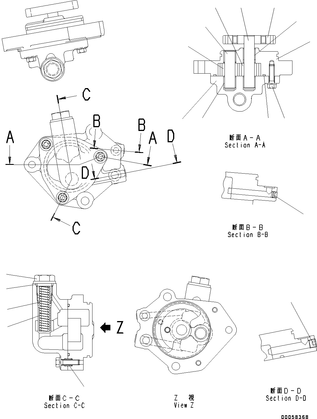 Схема запчастей Komatsu SAA6D125E-5F - ВЫПУСКН. GAS RE-CIRCULATION (EGR) КЛАПАН, (/) (№-) ВЫПУСКН. GAS RE-CIRCULATION (EGR) КЛАПАН