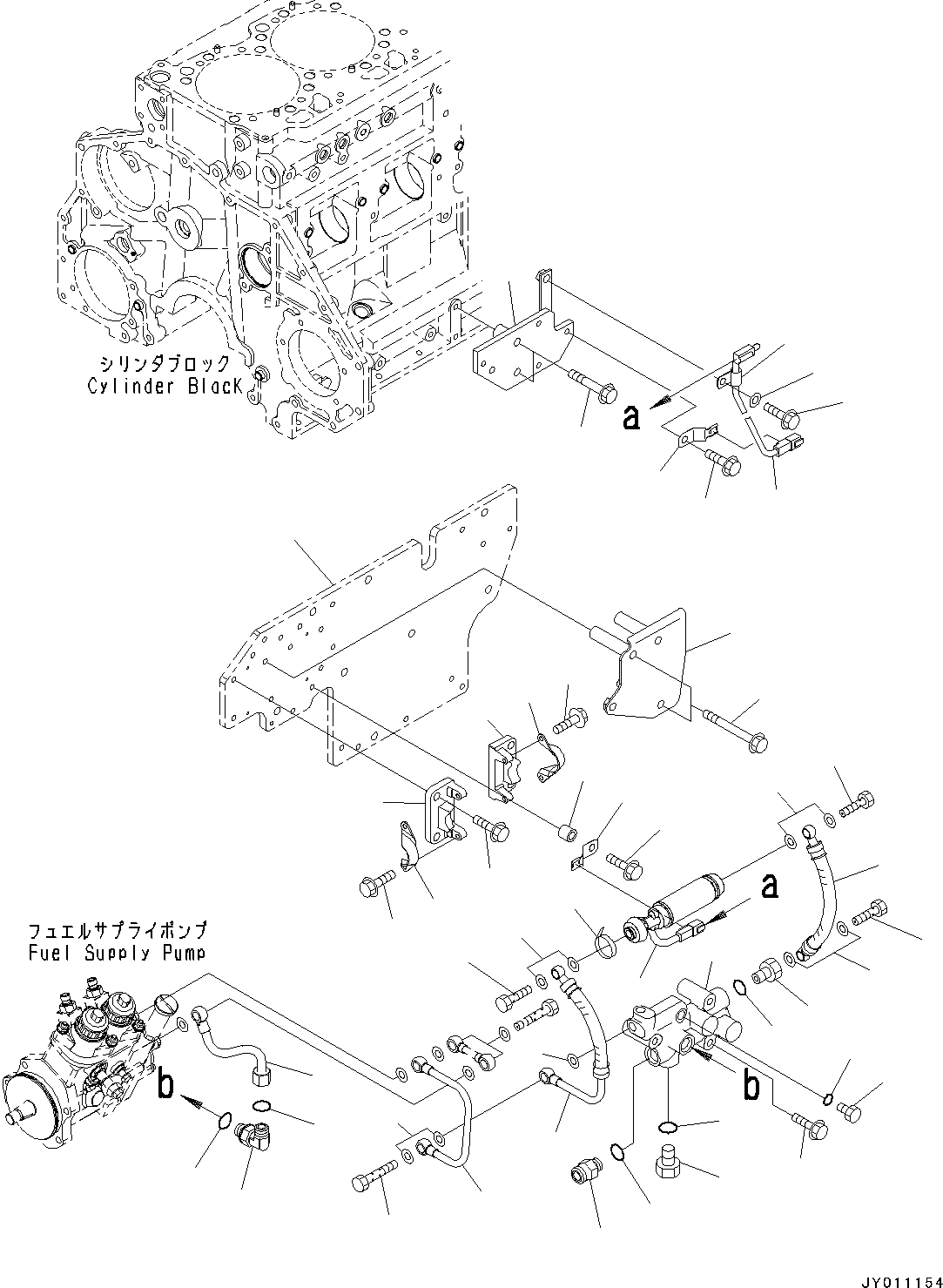 Схема запчастей Komatsu SAA6D125E-5-FR - ТОПЛИВН. ФИЛЬТР., PОБОД КОЛЕСАING НАСОС (№-8) ТОПЛИВН. ФИЛЬТР.