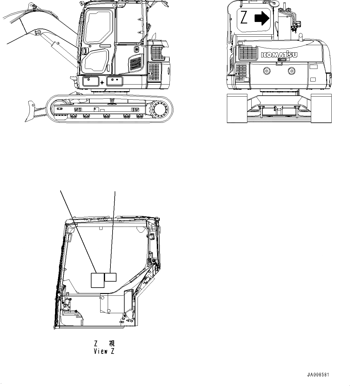 Схема запчастей Komatsu PC78US-8 - ГРУЗОПОДЪЕМНОСТЬ CHART (№-) ГРУЗОПОДЪЕМНОСТЬ CHART, ТУРЦИЯ, С СИГНАЛИЗ. ПЕРЕГРУЗКИ