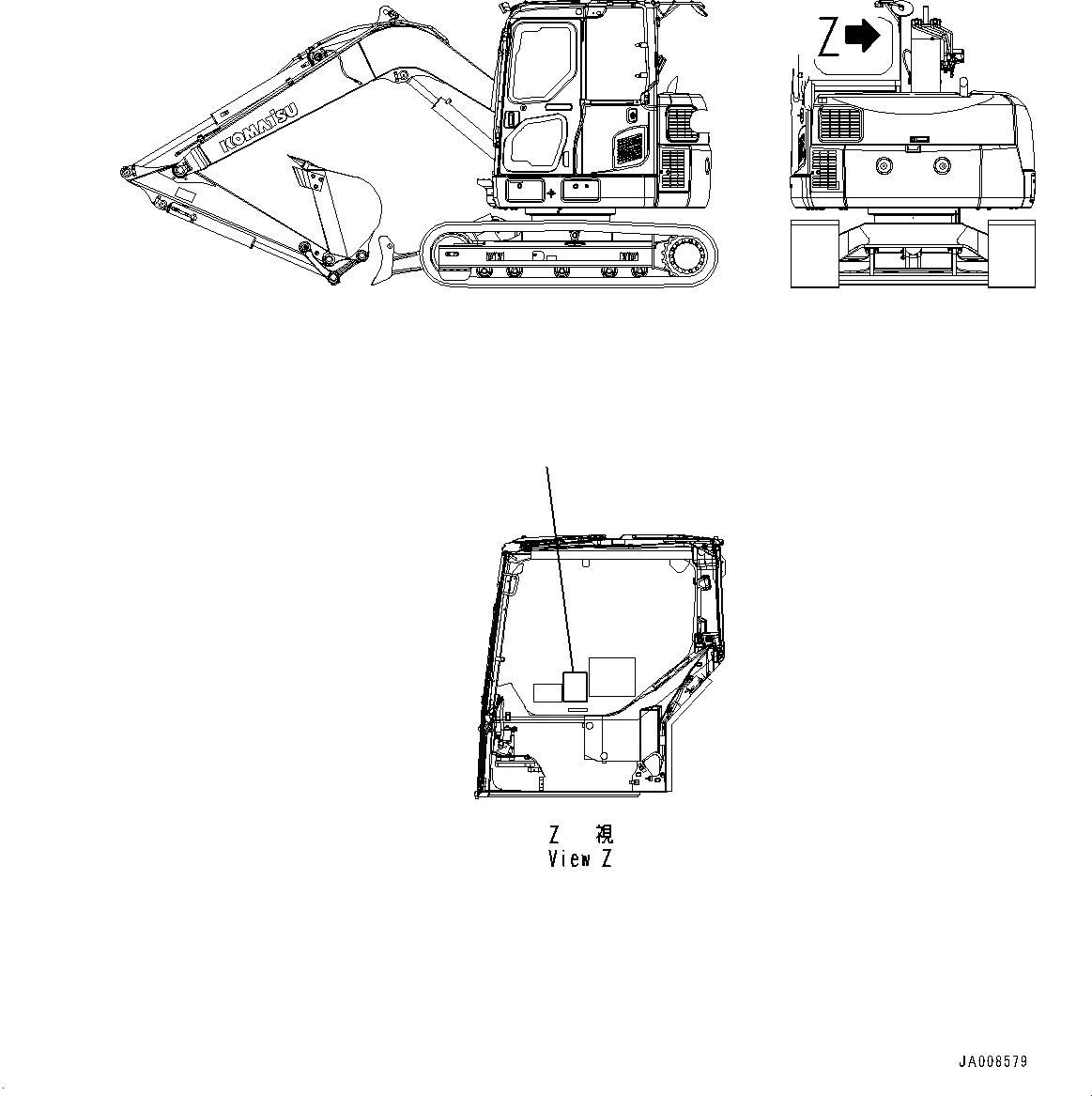 Схема запчастей Komatsu PC78US-8 - ГРУЗОПОДЪЕМНОСТЬ CHART (№-) ГРУЗОПОДЪЕМНОСТЬ CHART