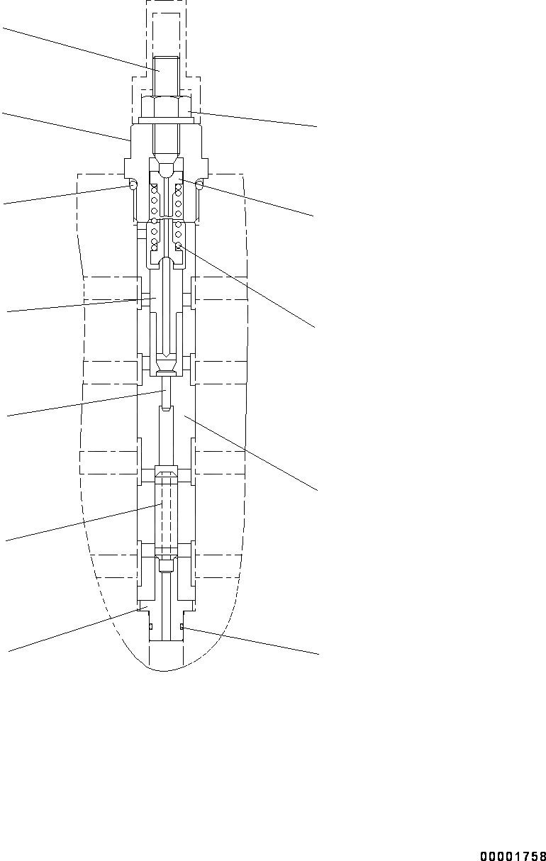 Схема запчастей Komatsu WA200-6 - HYDROSTATIC ТРАНСМИССИЯ (HST) НАСОС И МОТОР, ВНУТР. ЧАСТИ, НАСОС (8/) (№7-) HYDROSTATIC ТРАНСМИССИЯ (HST) НАСОС И МОТОР