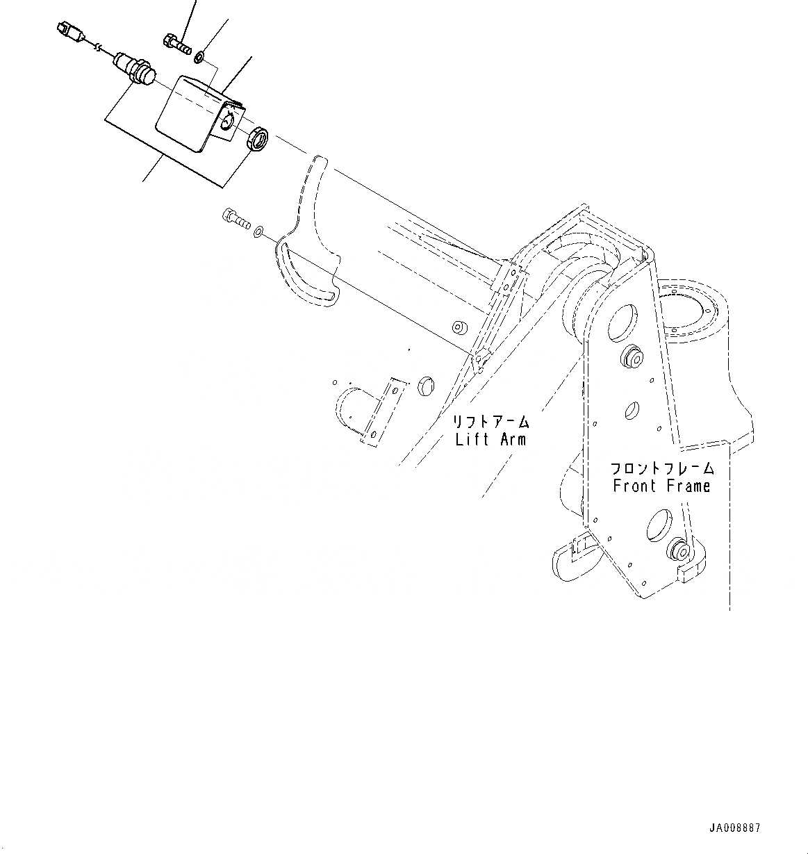 Схема запчастей Komatsu WA200-6 - РУКОЯТЬ И BELL CRANK, КОНЦЕВ. ВЫКЛЮЧ-ЛЬ ПОДЪЕМА СТРЕЛЫ (№779-) РУКОЯТЬ И BELL CRANK, С ВЫСОК. ПОДЪЕМ РУКОЯТЬ, MM, КОНЦЕВ. ВЫКЛЮЧ-ЛЬ ПОДЪЕМА СТРЕЛЫ