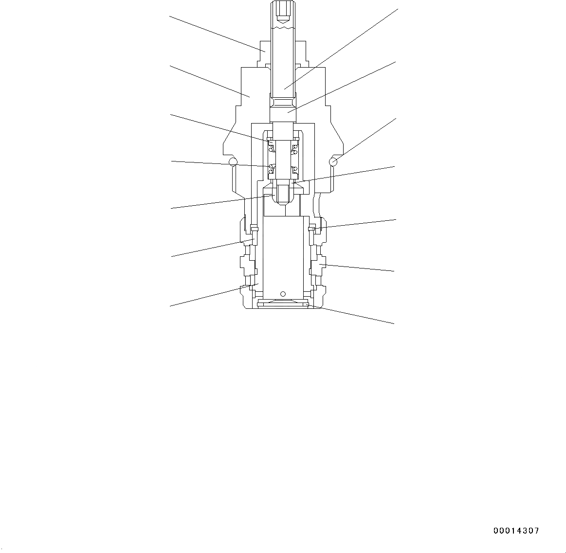 Схема запчастей Komatsu WA200-6 - HYDROSTATIC ТРАНСМИССИЯ (HST) НАСОС И МОТОР, ВНУТР. ЧАСТИ, НАСОС (/) (№78-) HYDROSTATIC ТРАНСМИССИЯ (HST) НАСОС И МОТОР