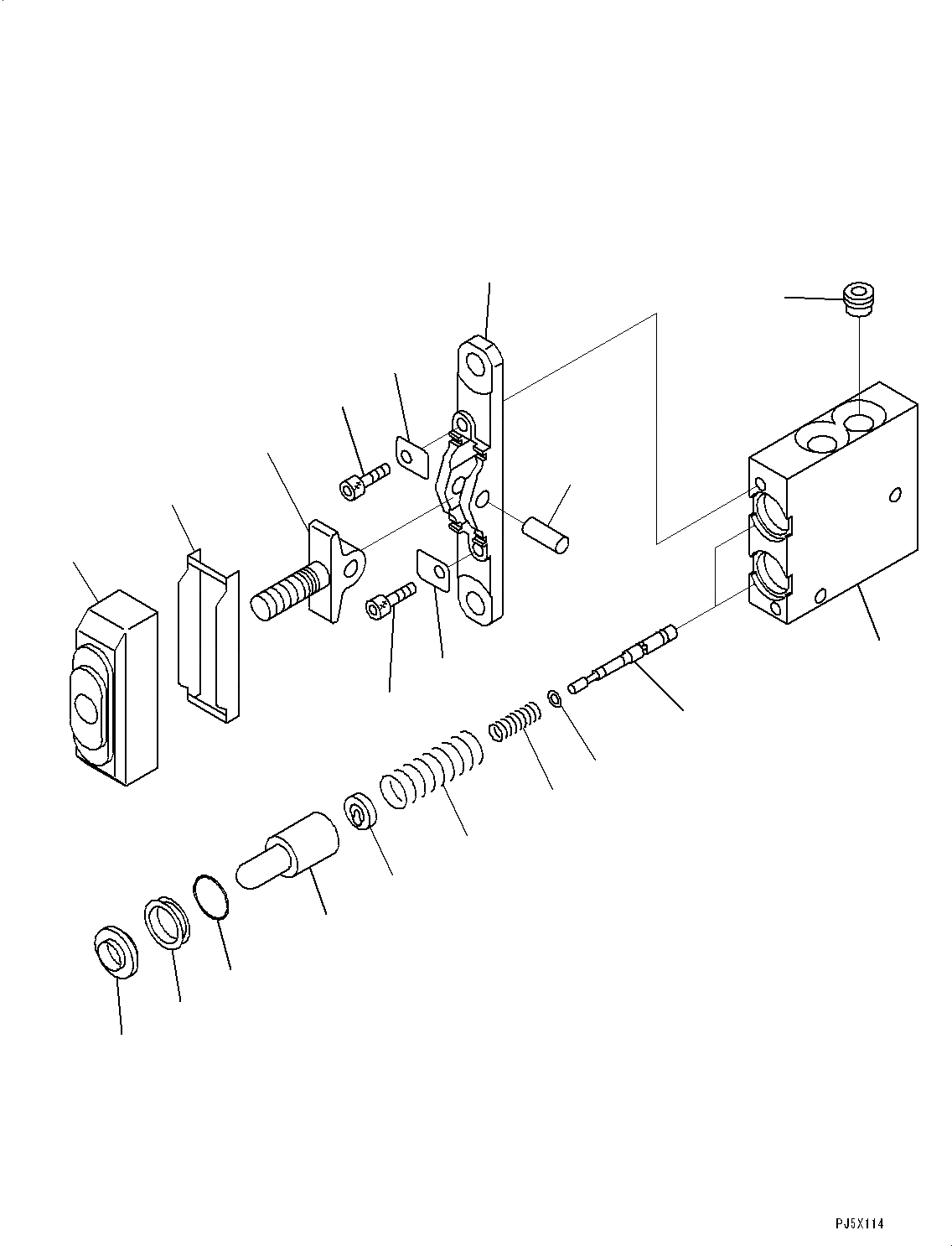 Схема запчастей Komatsu PC55MR-3 - КАБИНА, КЛАПАН PPCДЛЯ ОТВАЛ (№-) КАБИНА, KOMTRAX, GPRS, С КАБИНОЙ ОБОГРЕВАТЕЛЬ.