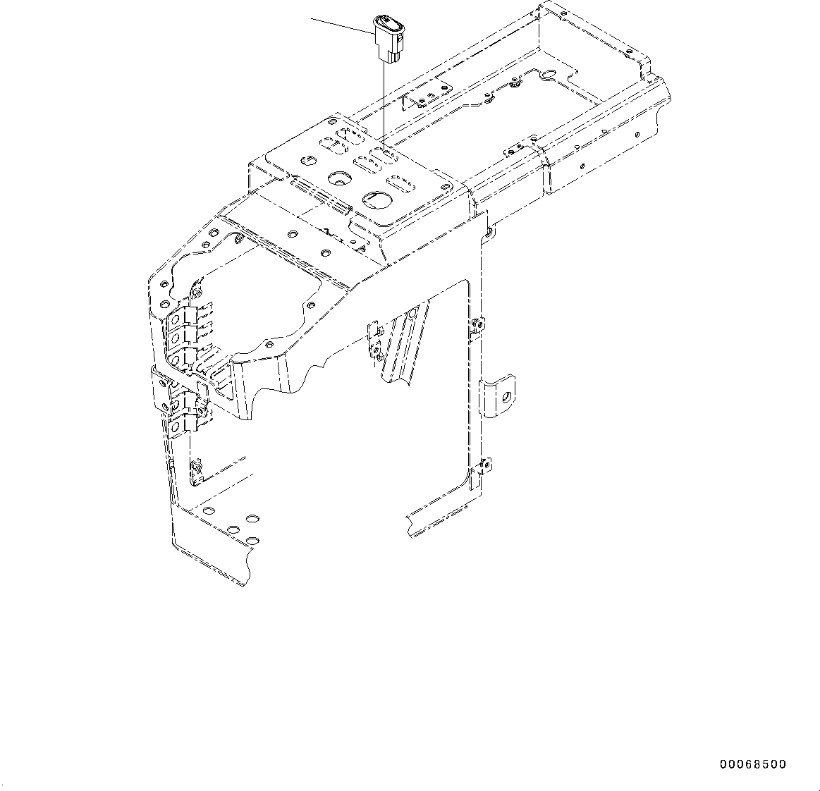 Схема запчастей Komatsu WA150-6 - ПЕРЕКЛЮЧАТЕЛЬ (№8-) ПЕРЕКЛЮЧАТЕЛЬ, БЕЗ АВТОМАТИЧ. РЕВЕРСИВН. ВЕНТИЛЯТОР ОХЛАЖДЕНИЯ