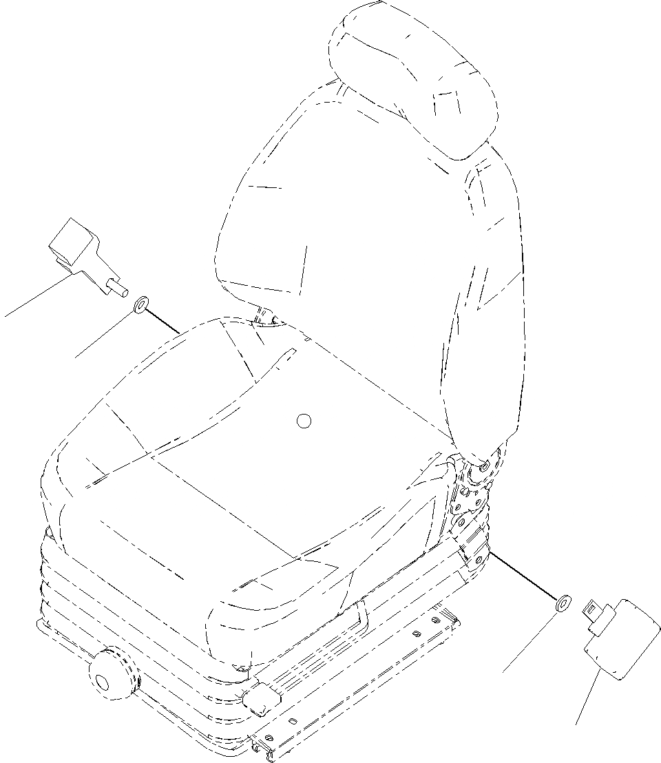 Схема запчастей Komatsu PC300-8 - РЕМЕНЬ БЕЗОПАСНОСТИ, MM ШИР. (№C-) РЕМЕНЬ БЕЗОПАСНОСТИ, MM ШИР.