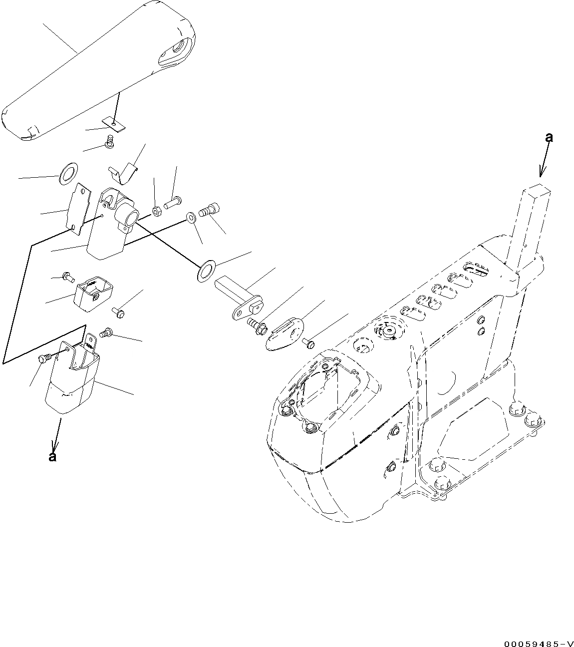 Схема запчастей Komatsu PC130-8 - КАБИНА, ДЛЯ KAL(№C-) КАБИНА, ДЛЯ KAL