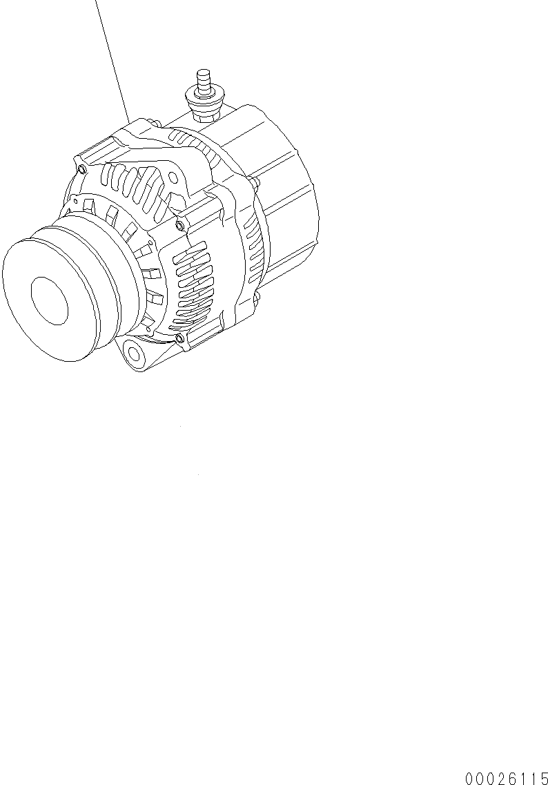 Схема запчастей Komatsu SAA4D95LE-5D - WIRE Э/ПРОВОДКА(№-) WIRE Э/ПРОВОДКА