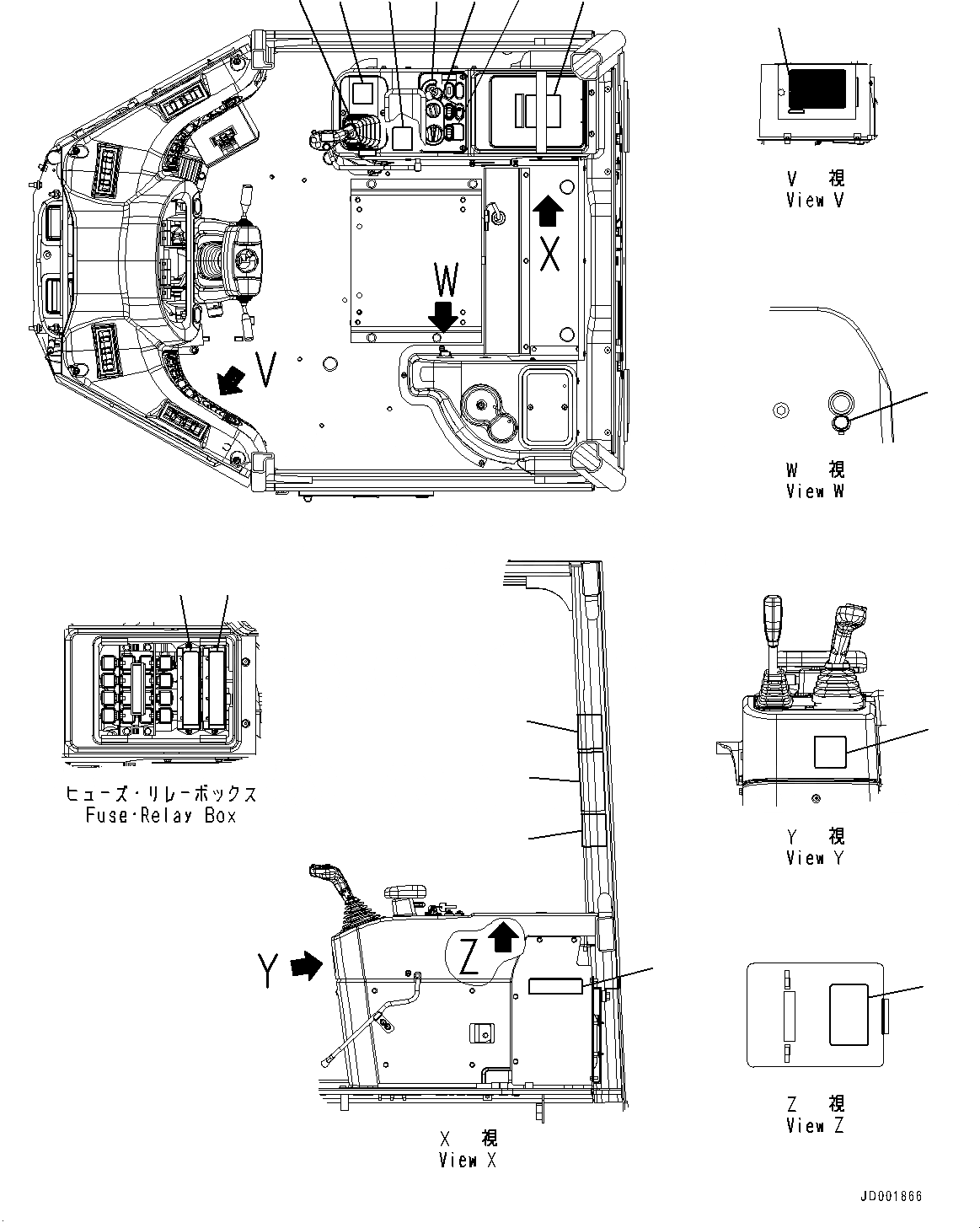 Схема запчастей Komatsu WA320-6 - МАРКИРОВКА, ПОЛ ТАБЛИЧКИ (№79-7) МАРКИРОВКА, АНГЛ.