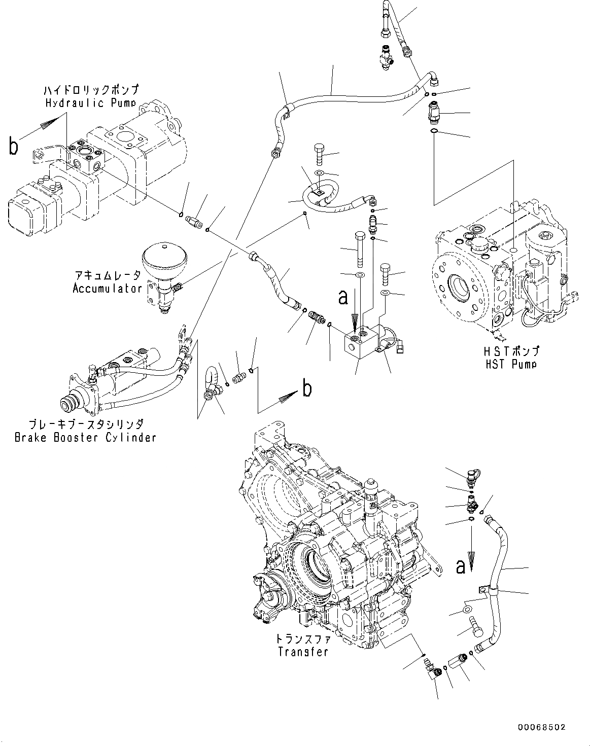 Схема запчастей Komatsu WA320-6 - INCHING УПРАВЛ-Е (№79-) INCHING УПРАВЛ-Е
