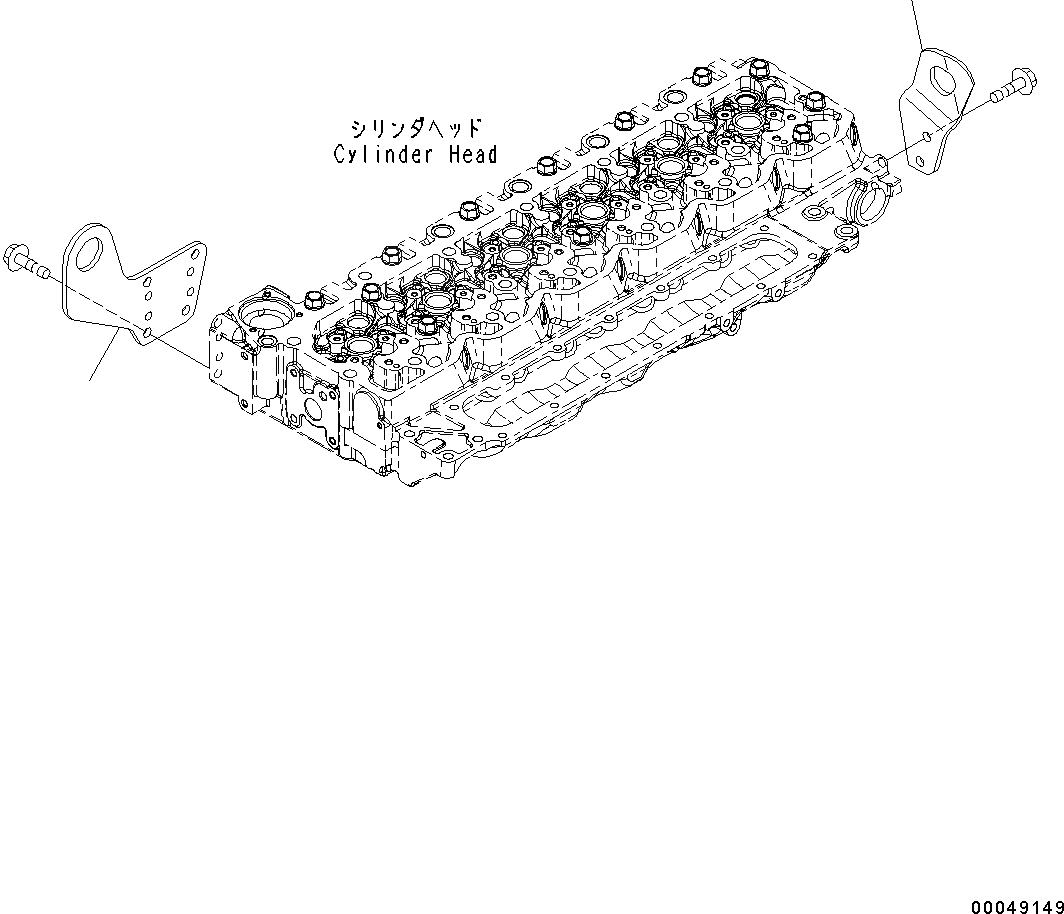 Схема запчастей Komatsu SAA6D107E-1J - ПОДЪЕМ ARRANGEMENT ПОДЪЕМ ARRANGEMENT