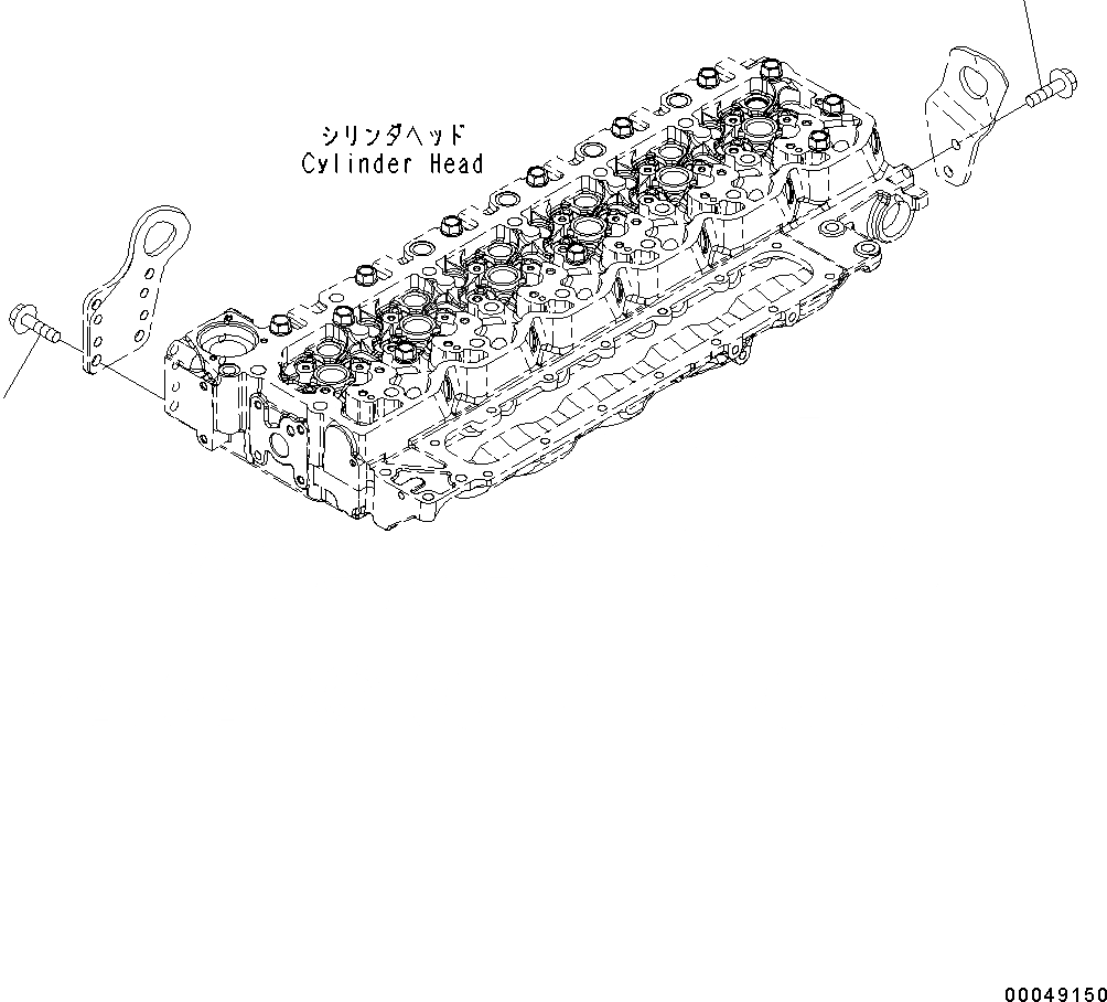 Схема запчастей Komatsu SAA6D107E-1J - ПОДЪЕМ ARRANGEMENT ПОДЪЕМ ARRANGEMENT