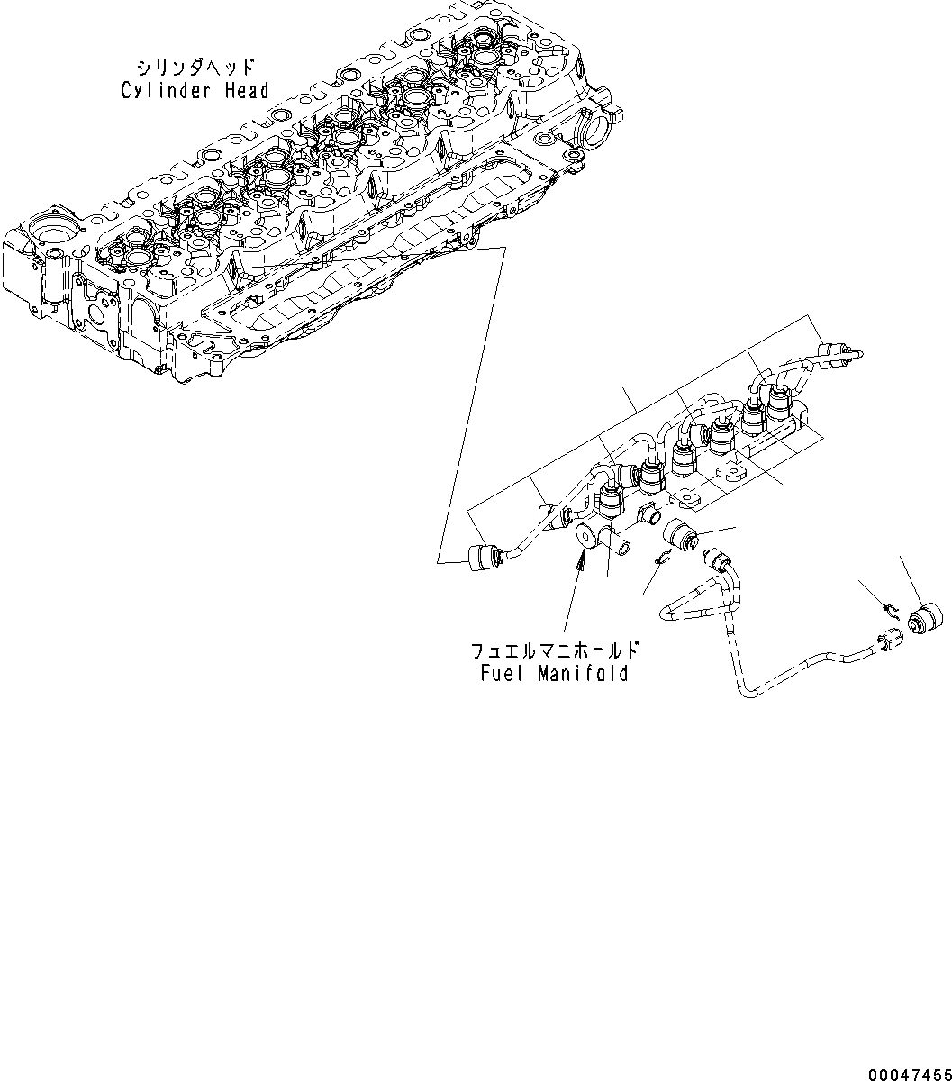 Схема запчастей Komatsu SAA6D107E-1J - ТОПЛИВН. СИСТЕМА COVER ТОПЛИВН. СИСТЕМА COVER