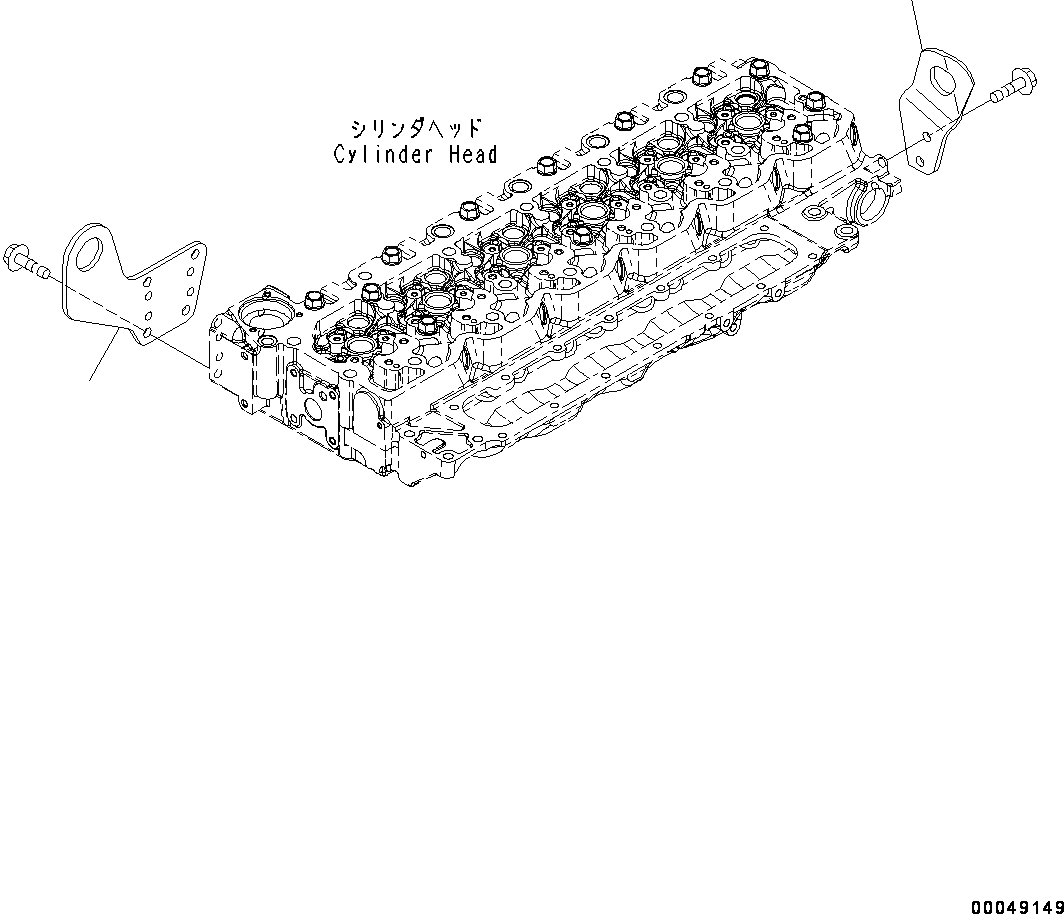 Схема запчастей Komatsu SAA6D107E-1J - ПОДЪЕМ ARRANGEMENT (№8-) ПОДЪЕМ ARRANGEMENT