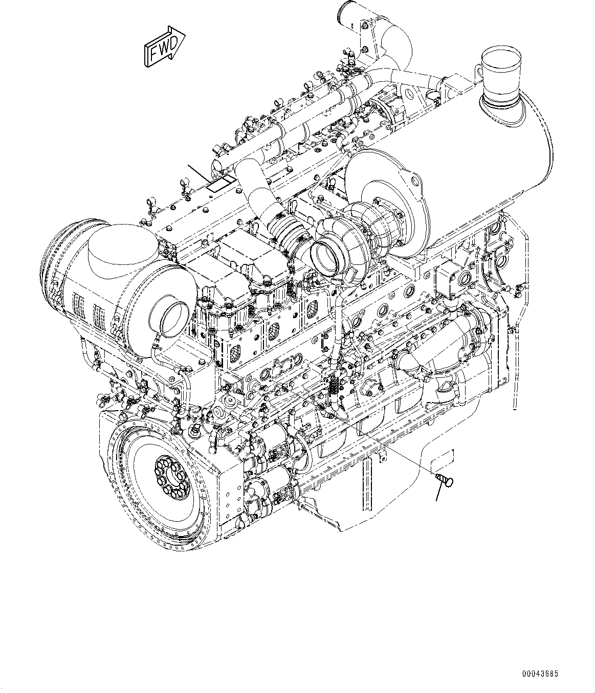 Схема запчастей Komatsu SAA6D170E-5E - ТАБЛИЧКИ ПЛАСТИНА (№7-) ТАБЛИЧКИ ПЛАСТИНА