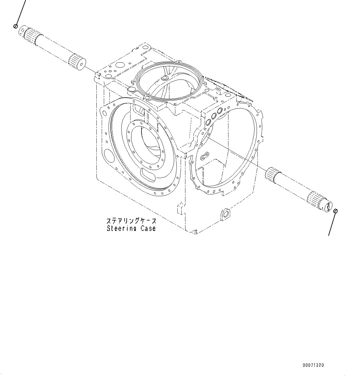 Схема запчастей Komatsu PC750LC-6K-01 - СИЛОВАЯ ПЕРЕДАЧА, СИЛОВАЯ ПЕРЕДАЧА BUTTON (№-) СИСТЕМА ОХЛАЖДЕНИЯ