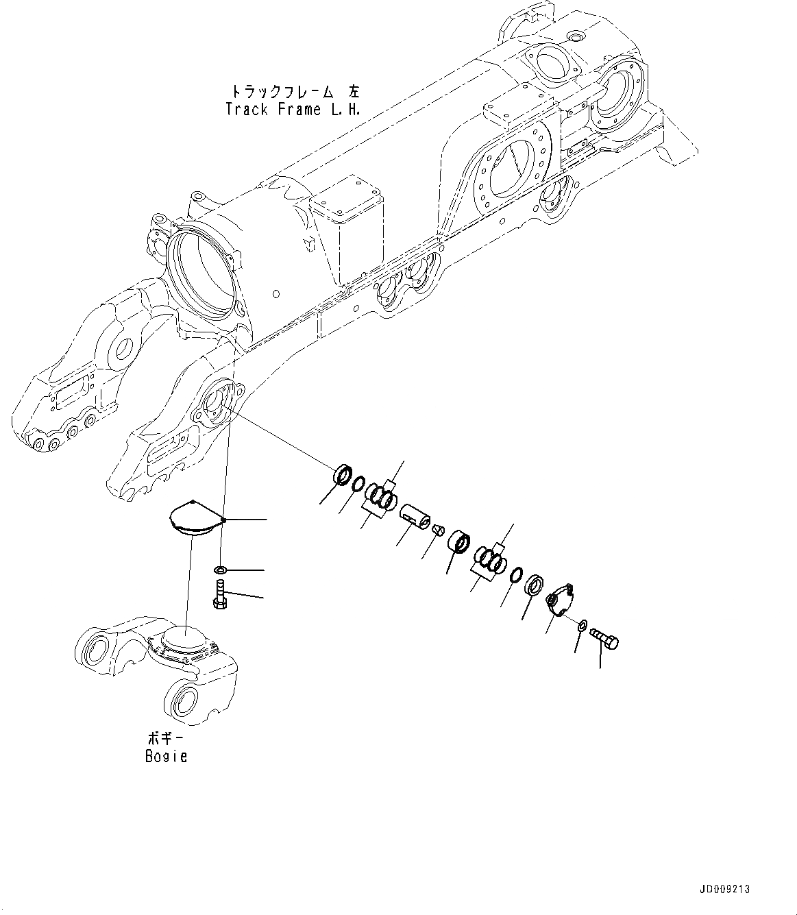 Схема запчастей Komatsu D275A-5R - ГУСЕНИЧНАЯ РАМА, CARTRIDGE ПАЛЕЦ, ЛЕВ. (/) (№-8) ГУСЕНИЧНАЯ РАМА, ЗАЩИТА ОПОРНЫХ КАТКОВ, ОТВАЛ С ДВОЙН. ПЕРЕКОСОМ, ХОЛОДН. AREA СПЕЦ-ЯIFICATION, CHINA