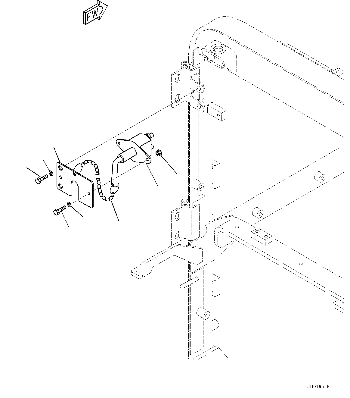 Схема запчастей Komatsu GD555-5 - КОРПУС АККУМУЛЯТОРА, DISCONNECT ПЕРЕКЛЮЧАТЕЛЬ (№-) КОРПУС АККУМУЛЯТОРА, С 9AMP. ГЕНЕРАТОР, НАКАЧИВАНИЕ ШИН КОМПЛЕКТ