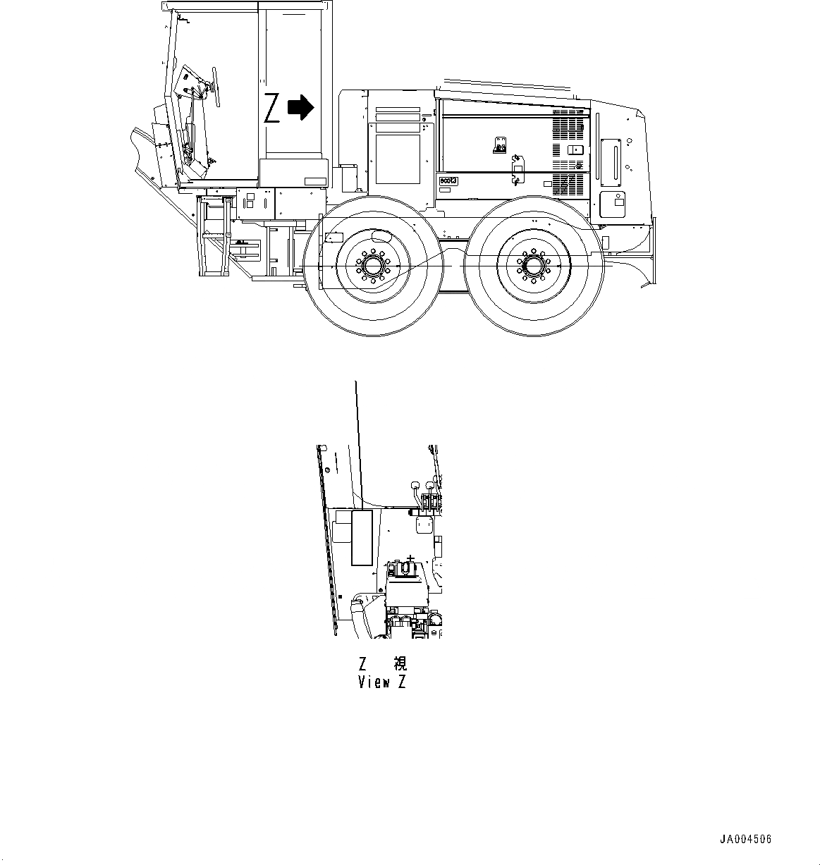 Схема запчастей Komatsu GD555-5 - МАРКИРОВКА (№-) МАРКИРОВКА, ДЛЯ СТРАН ЕС EACH COUNTRY WORD