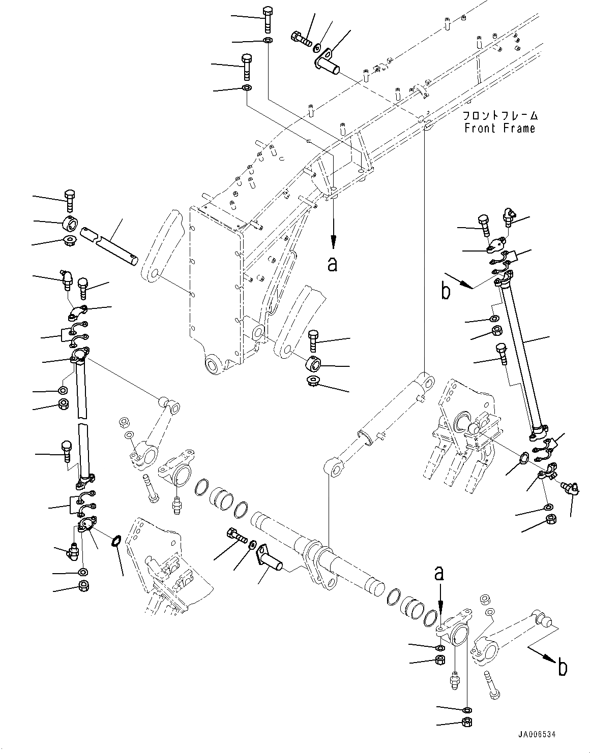 Схема запчастей Komatsu GD675-5 - SCARIFIER, (/) (№9-) SCARIFIER