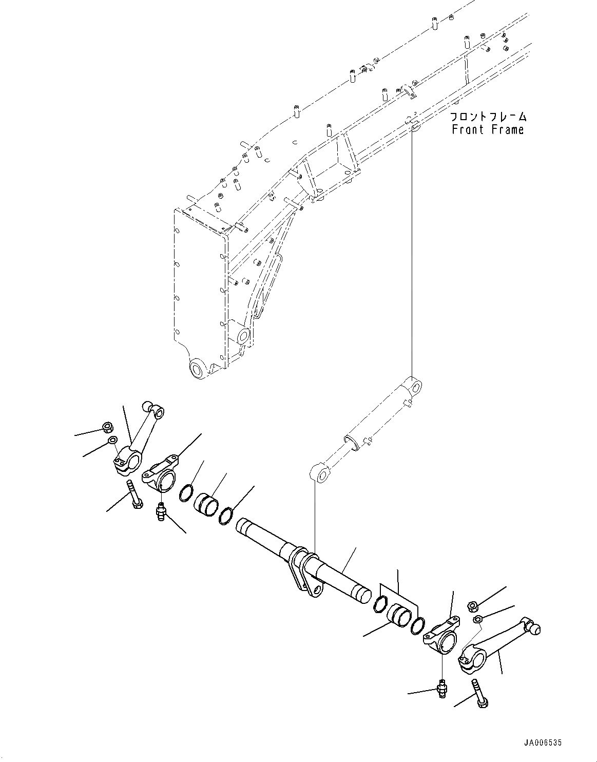 Схема запчастей Komatsu GD655-5 - SCARIFIER, (/) (№9-) SCARIFIER