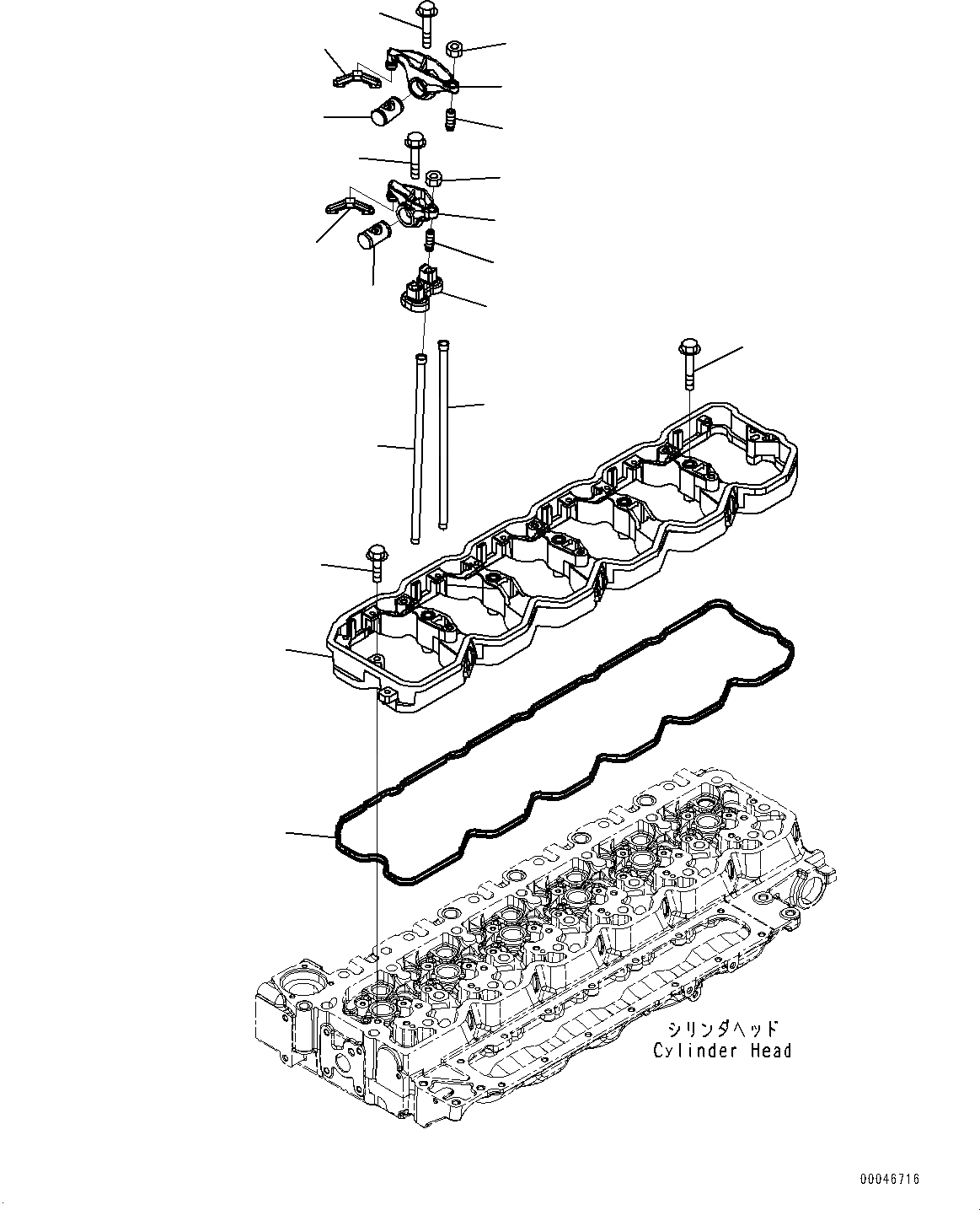 Схема запчастей Komatsu SAA6D107E-1CC - ПОДЪЕМ ARRANGEMENT (№7-) ПОДЪЕМ ARRANGEMENT, КОРПУС