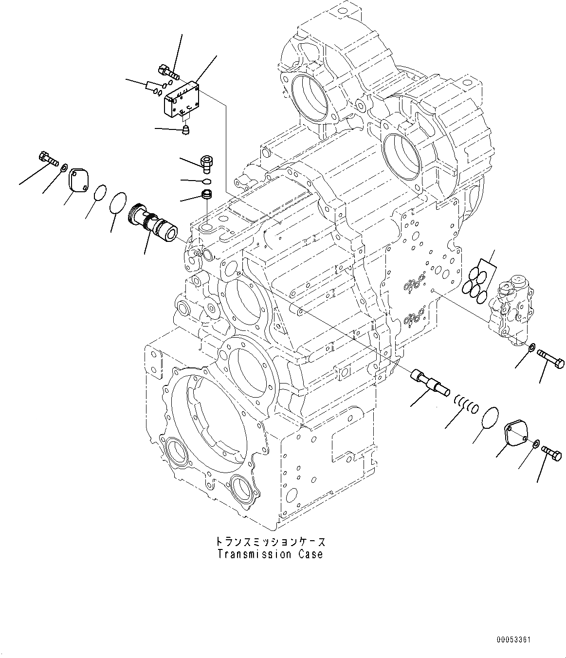 Схема запчастей Komatsu WA380-6 - ГИДРОТРАНСФОРМАТОР И ТРАНСМИССИЯ, С ЭКСТРЕНН. УПРАВЛ., РАЗГРУЗ. КЛАПАН КРЕПЛЕНИЕ (№99-) ГИДРОТРАНСФОРМАТОР И ТРАНСМИССИЯ, С ЭКСТРЕНН. УПРАВЛ.