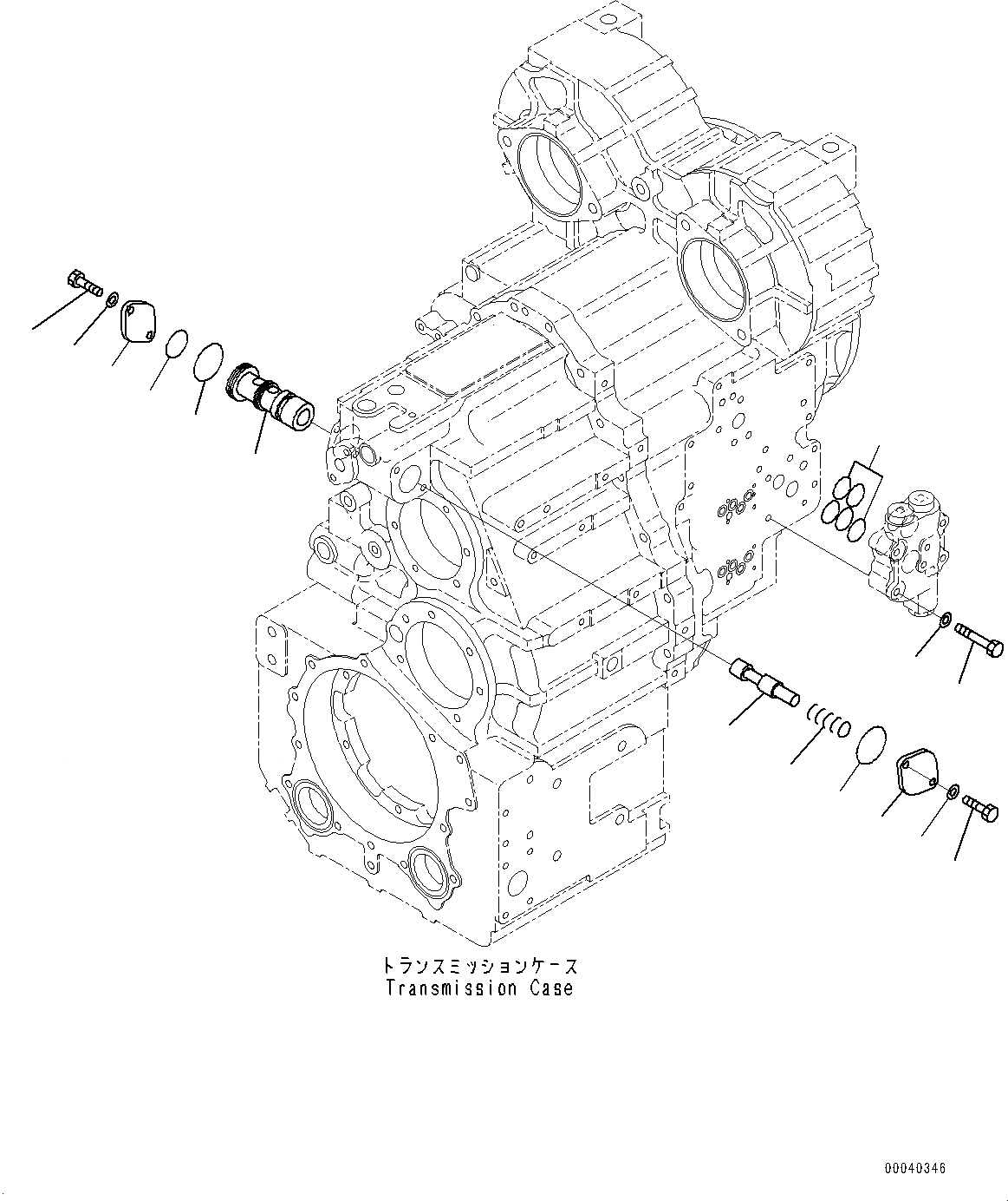 Схема запчастей Komatsu WA380-6 - ГИДРОТРАНСФОРМАТОР И ТРАНСМИССИЯ, С ГИДРОТРАНСФОРМАТОР БЛОКИР.UP, РАЗГРУЗ. КЛАПАН КРЕПЛЕНИЕ (№99-) ГИДРОТРАНСФОРМАТОР И ТРАНСМИССИЯ, С ГИДРОТРАНСФОРМАТОР БЛОКИР.UP