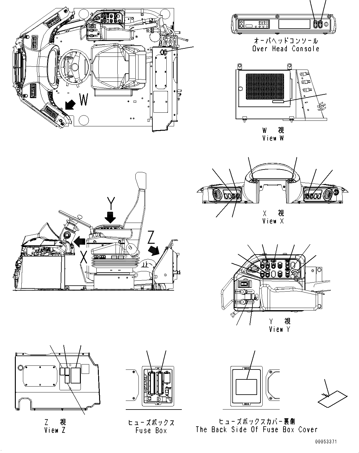 Схема запчастей Komatsu WA380-6 - ТАБЛИЧКИ, АНГЛ., ДЛЯ СТРАН ЕС НОВ. NOISE ARRANGEMENT , ИНТЕРЬЕР (№8-7) ТАБЛИЧКИ, АНГЛ., ДЛЯ СТРАН ЕС НОВ. NOISE ARRANGEMENT 