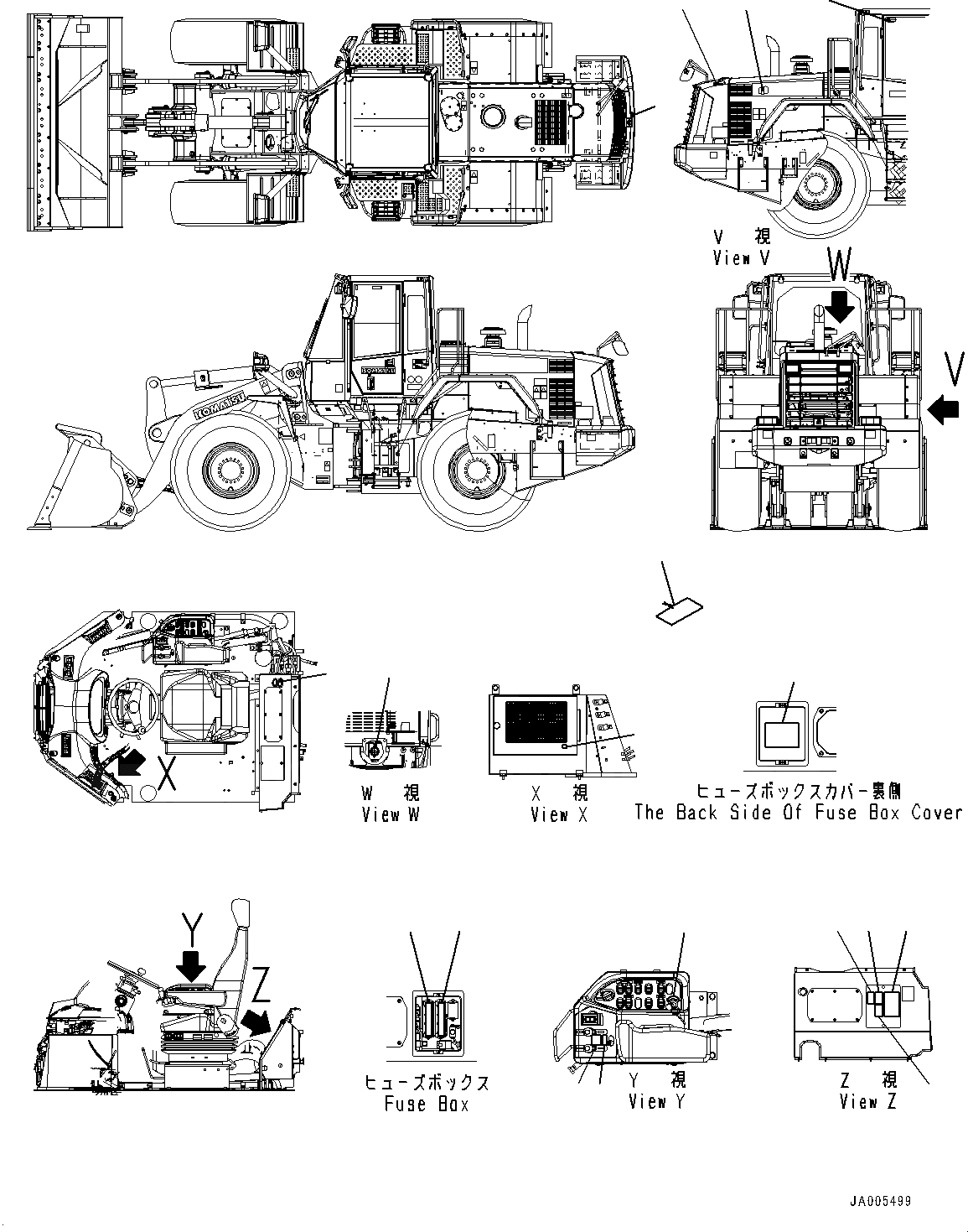 Схема запчастей Komatsu WA380-6 - ТАБЛИЧКИ, АНГЛ., С ВЫСОК. ЕМК. АККУМУЛЯТОР, ДЛЯ СТРАН ЕС СПЕЦ-ЯIFICATION, ИНТЕРЬЕР (№-) ТАБЛИЧКИ, АНГЛ., С ВЫСОК. ЕМК. АККУМУЛЯТОР, ДЛЯ СТРАН ЕС СПЕЦ-ЯIFICATION