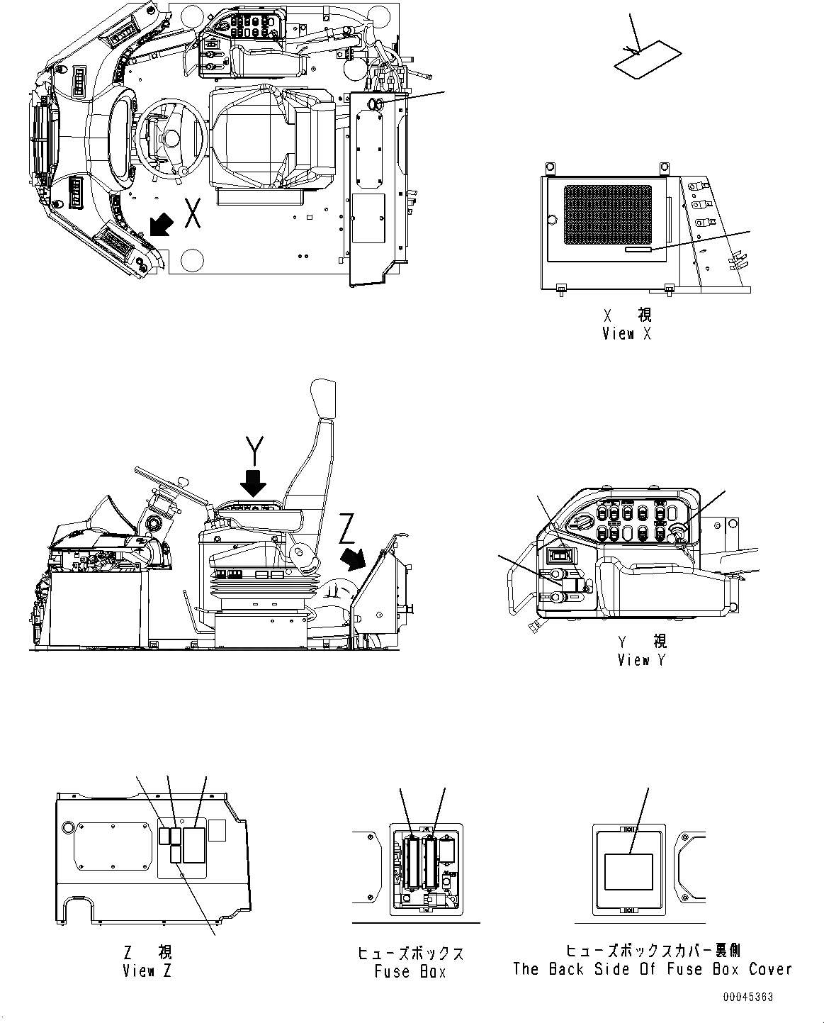 Схема запчастей Komatsu WA380-6 - ТАБЛИЧКИ, ТУРЦИЯ-АНГЛ., ДЛЯ СТРАН ЕС НОВ. NOISE ARRANGEMENT , ИНТЕРЬЕР (№8-7) ТАБЛИЧКИ, ТУРЦИЯ-АНГЛ., ДЛЯ СТРАН ЕС НОВ. NOISE ARRANGEMENT 