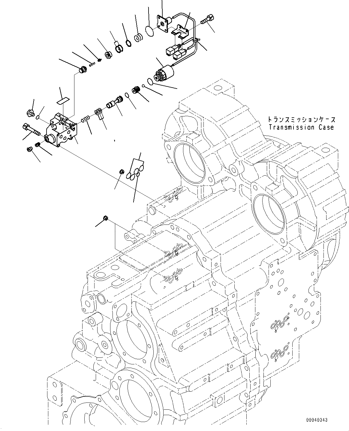 Схема запчастей Komatsu WA380-6 - ГИДРОТРАНСФОРМАТОР И ТРАНСМИССИЯ, ECMV КЛАПАН, 3 И 4 (№99-) ГИДРОТРАНСФОРМАТОР И ТРАНСМИССИЯ, С ЭКСТРЕНН. УПРАВЛ., С ГИДРОТРАНСФОРМАТОР БЛОКИР.UP