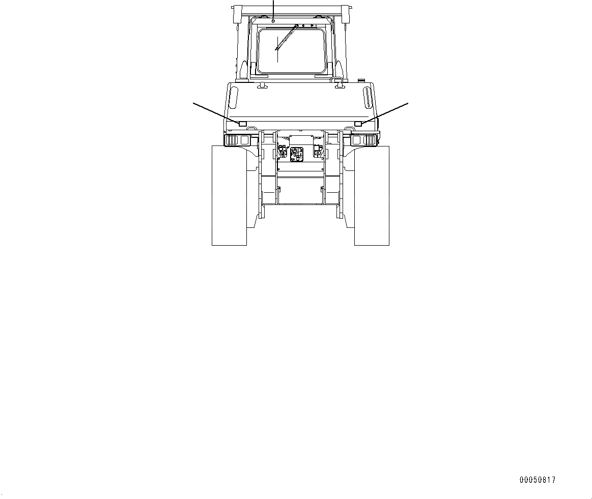 Схема запчастей Komatsu D375A-6 - REFLECTOR (№-) REFLECTOR