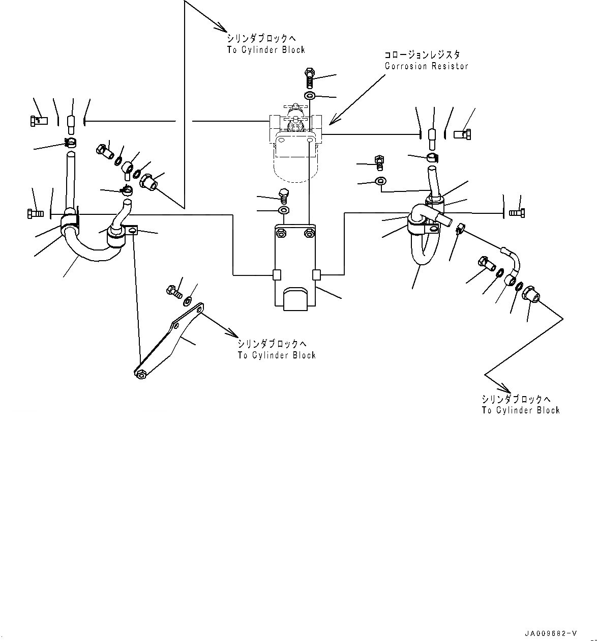 Схема запчастей Komatsu WA430-6 - ТОПЛИВН. БАК., RESISTOR (№-8) ТОПЛИВН. БАК., С ДОПОЛН. ТОПЛИВН. ФИЛЬТР.