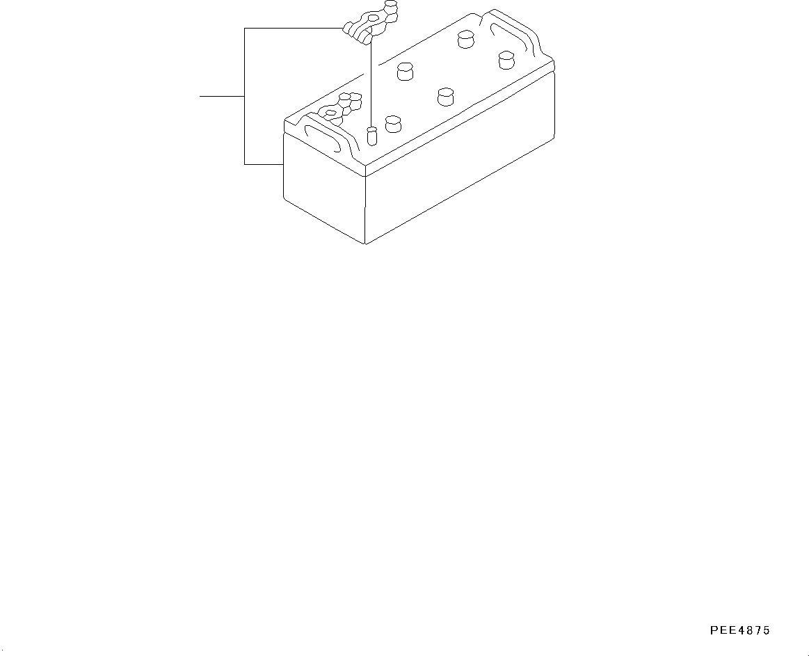 Схема запчастей Komatsu WA430-6 - АККУМУЛЯТОР (№-) АККУМУЛЯТОР, С СТАНДАРТН. BATTERIES