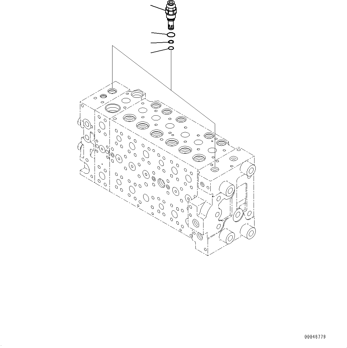 Схема запчастей Komatsu PC270-8 - УПРАВЛЯЮЩ. КЛАПАН, 7-СЕКЦИОНН. (9/) (№7-) УПРАВЛЯЮЩ. КЛАПАН, -АКТУАТОР