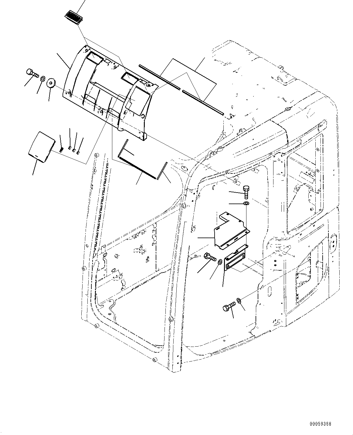 Схема запчастей Komatsu PC138US-8 - СИДЕНЬЕ ОПЕРАТОРА ЗАДН. КРЫШКА (№-) СИДЕНЬЕ ОПЕРАТОРА ЗАДН. КРЫШКА, БЕЗ VOLT POWER ВЫПУСКН.