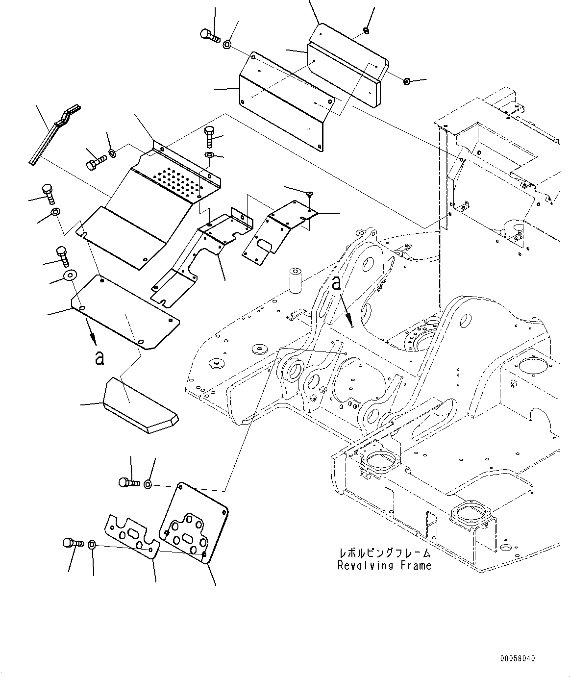 Схема запчастей Komatsu PC138US-8 - КАБИНА ПЕРЕГОРОДКА. (№-) КАБИНА ПЕРЕГОРОДКА., С ДОПОЛН. ГИДРОЛИНИЕЙ, С СИГНАЛИЗ. ПЕРЕГРУЗКИ