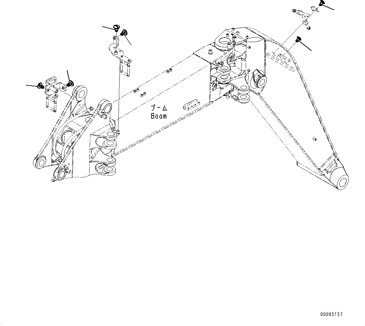 Схема запчастей Komatsu PC138US-8 - СТРЕЛА, ЗАГЛУШКА (№-) СТРЕЛА, С -ДОПОЛН. АКТУАТОР ТРУБЫ, С ДВОЙН. OFFSET СТРЕЛА, СТУПЕНИ