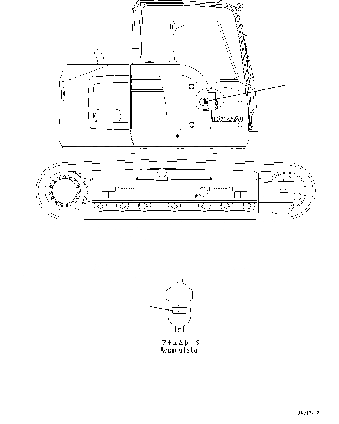 Схема запчастей Komatsu PC138US-8 - АВАРИЙН. УРОВЕНЬ ПЛАСТИНЫ (№-) АВАРИЙН. УРОВЕНЬ ПЛАСТИНЫ