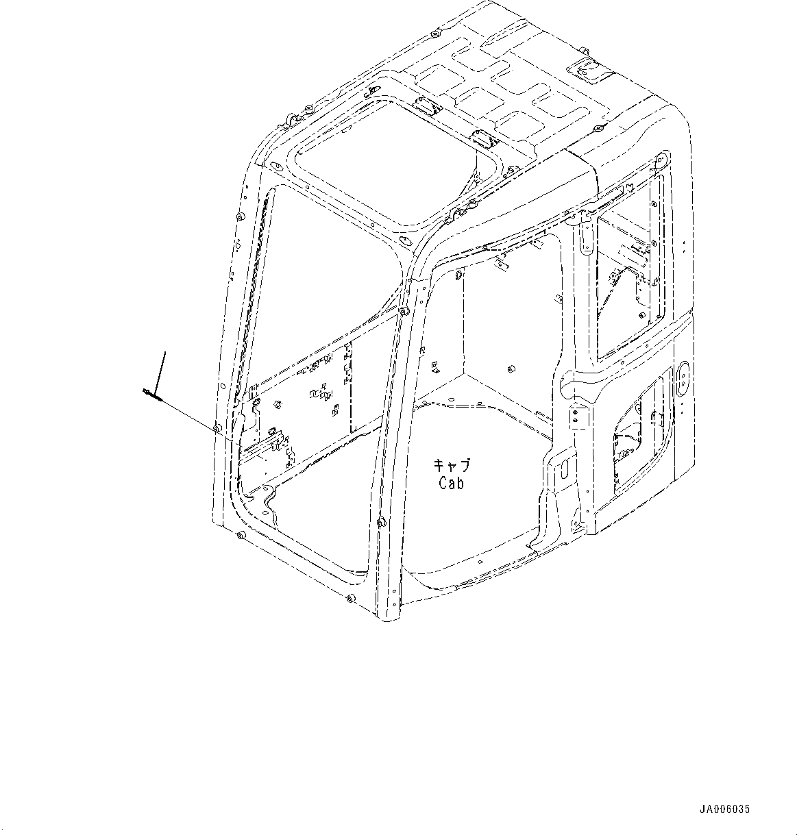 Схема запчастей Komatsu PC138US-8 - RIVET (№-) RIVET, БЕЗ ПРЕДУПРЕЖДАЮЩ. МАРКИРОВКА