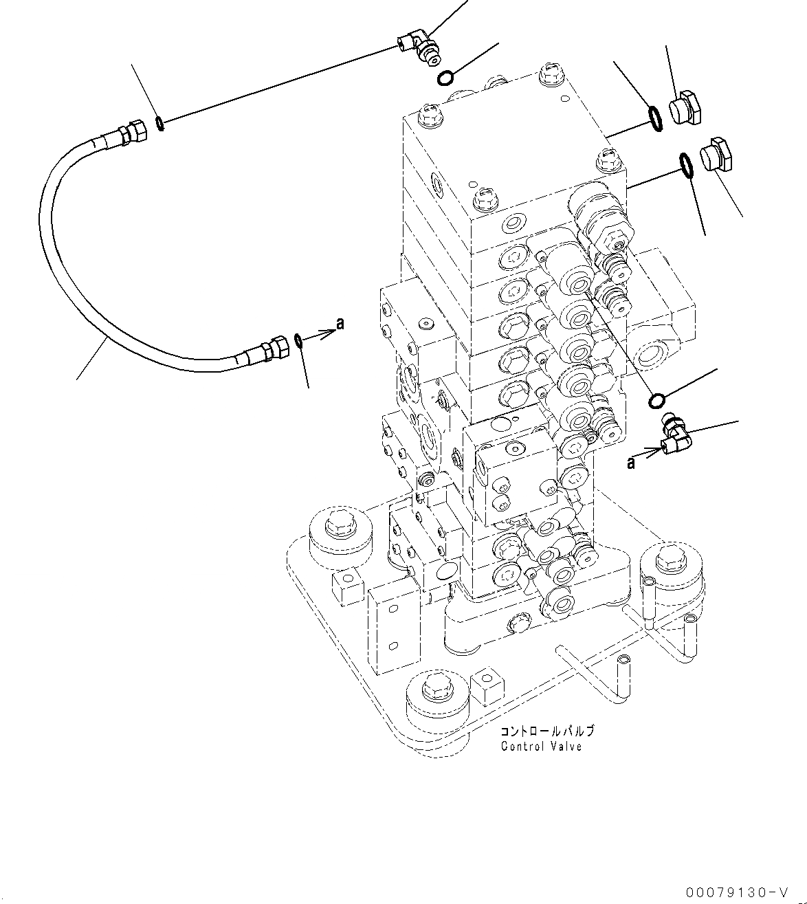 Схема запчастей Komatsu PC138US-8 - ЭЛЕМЕНТЫ (№-) ЭЛЕМЕНТЫ, С -СЕРВИСНЫЙ КЛАПАН