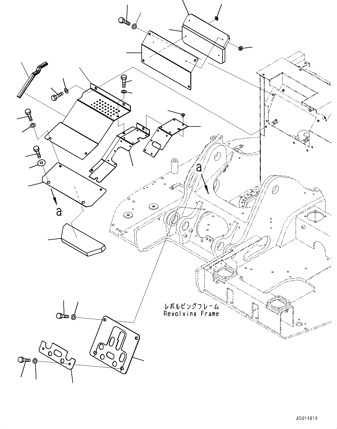 Схема запчастей Komatsu PC138US-8 - КАБИНА ПЕРЕГОРОДКА. (№-) КАБИНА ПЕРЕГОРОДКА., PROVISION ДЛЯ РЕГУЛИР. 2-СЕКЦИОНН. СТРЕЛА