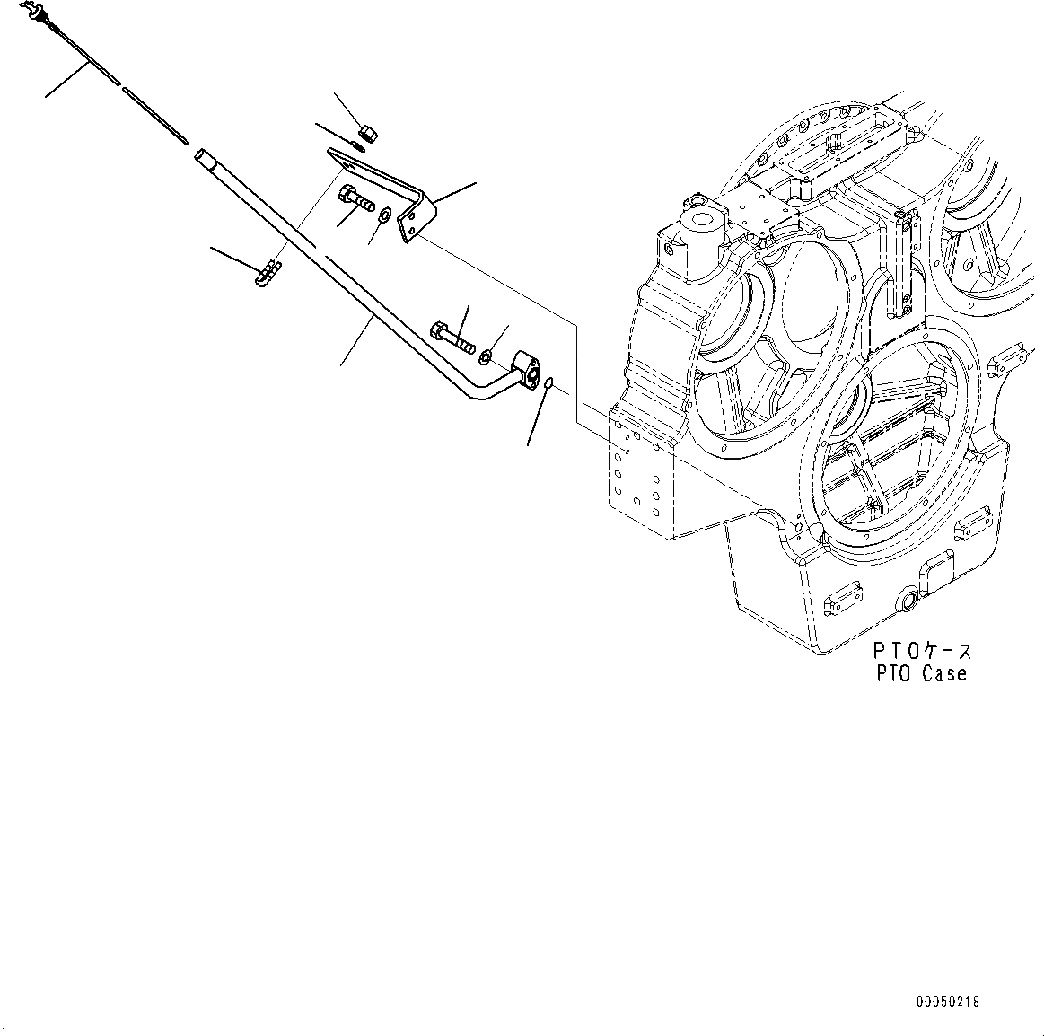 Схема запчастей Komatsu PC2000-8 - POWER TAKEOFF, МАСЛЯНЫЙ ЩУП (№9-) POWER TAKEOFF, SERVICE ЦЕНТР.