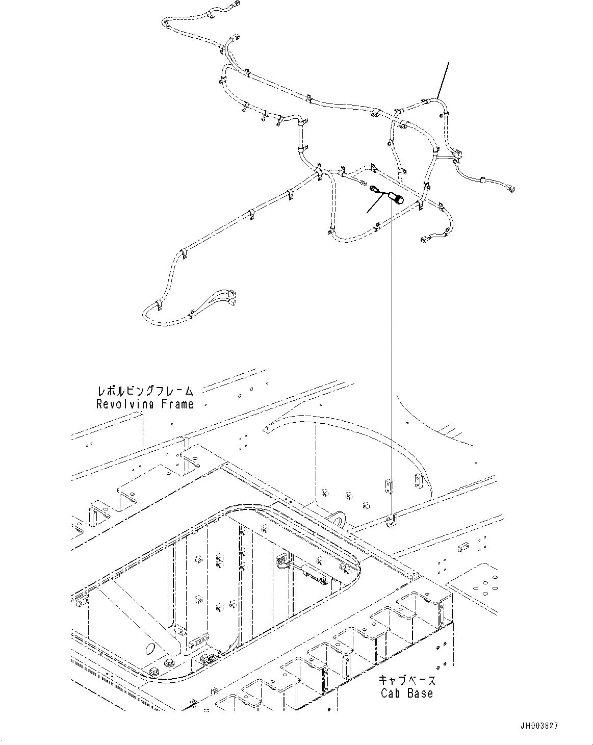 Схема запчастей Komatsu PC2000-8 - ТОПЛИВОПРОВОД., БЫСТР. ЗАПРАВ. ПРОВОДКА (№9-) ТОПЛИВОПРОВОД., ДЛЯ MACHINE С ТОПЛИВН. БЫСТР. ЗАПРАВ. СИСТЕМА