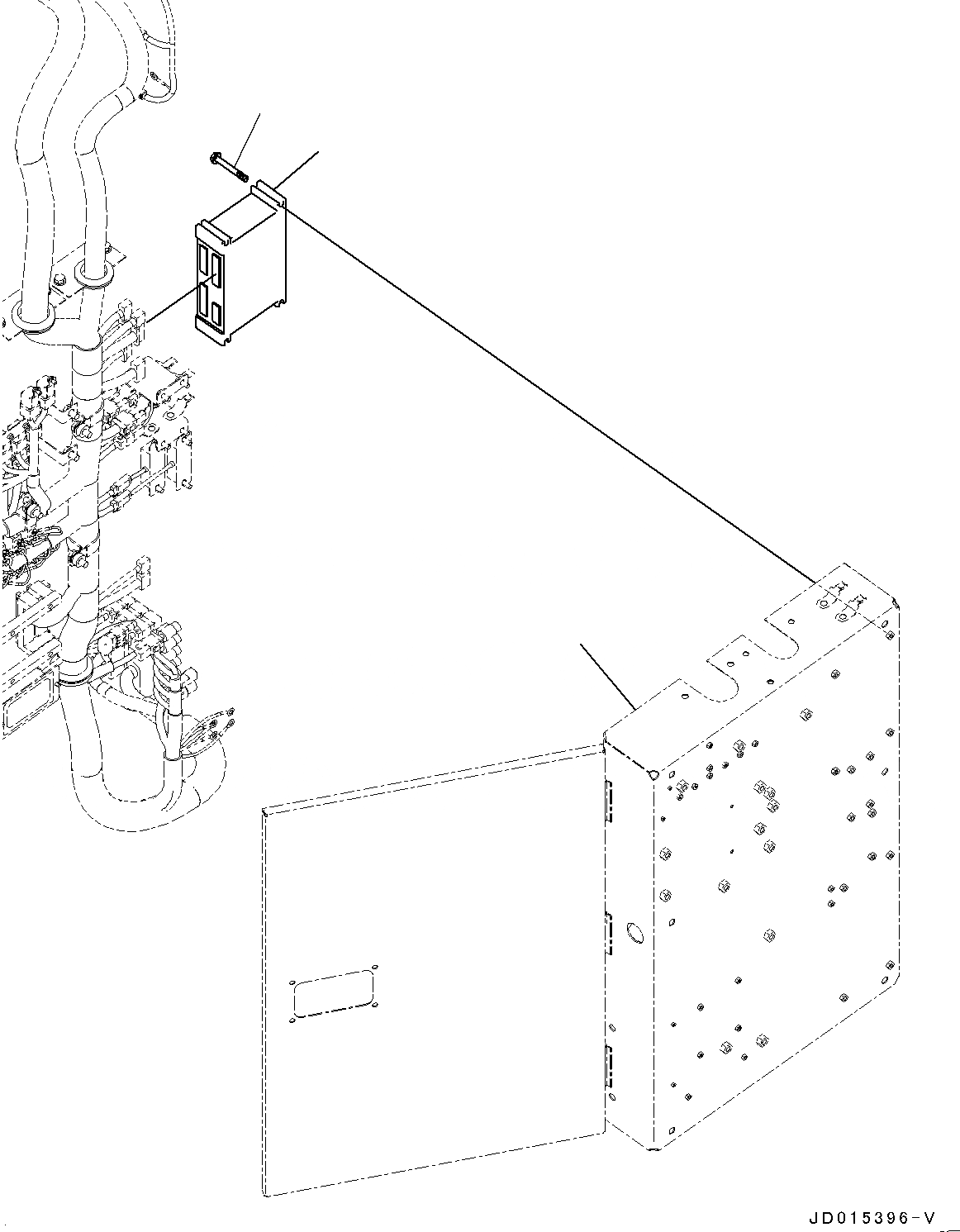 Схема запчастей Komatsu PC2000-8 - ЭЛЕКТРИЧ. КОНТРОЛЛЕР (№9-) ЭЛЕКТРИЧ. КОНТРОЛЛЕР, С VHMS (VHMS)